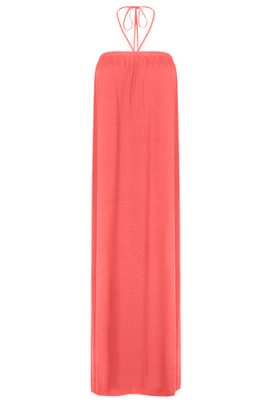 Sukienka BOHO koral